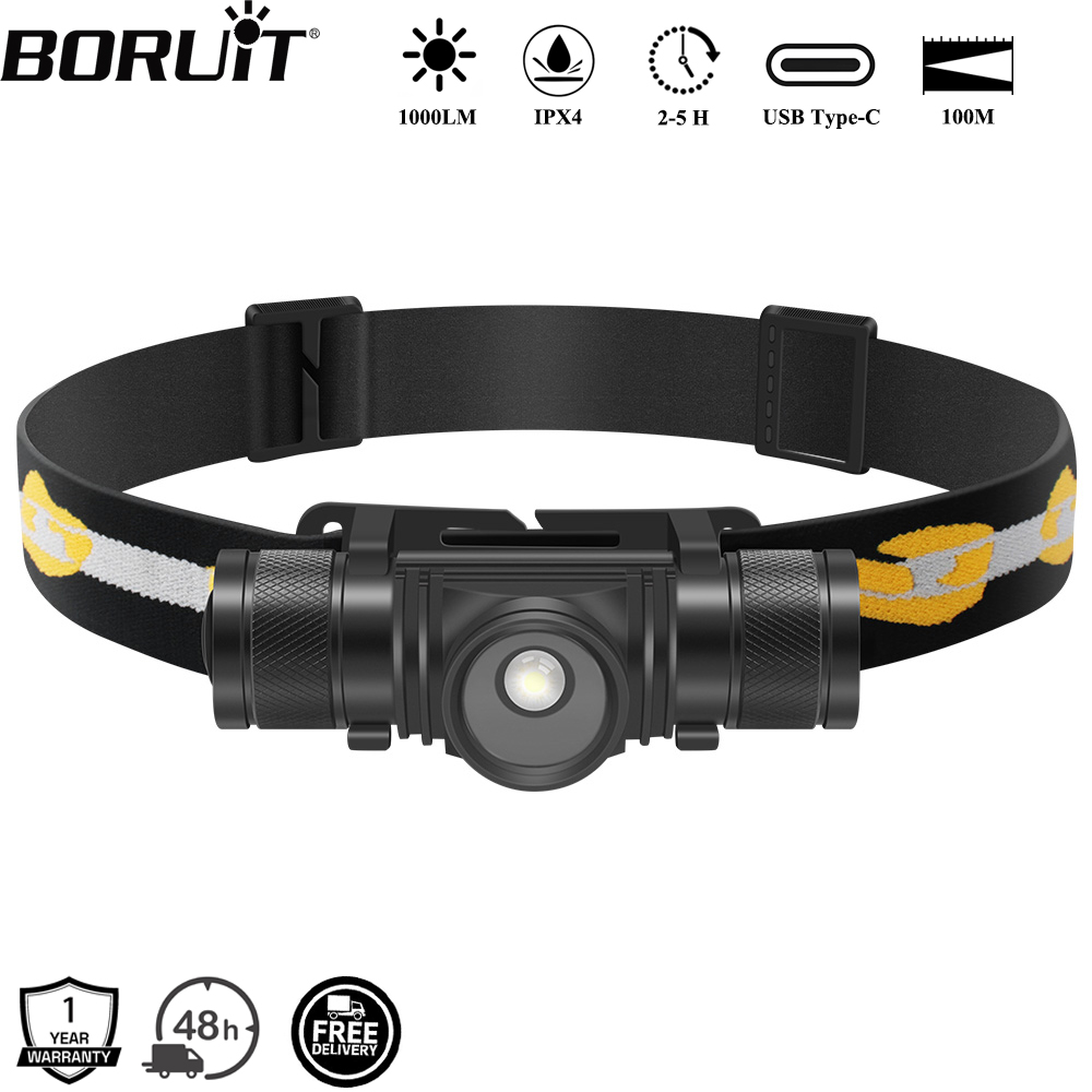 Lolin D32 - BORUiT D20 التكبير LED كشافات 1000LM