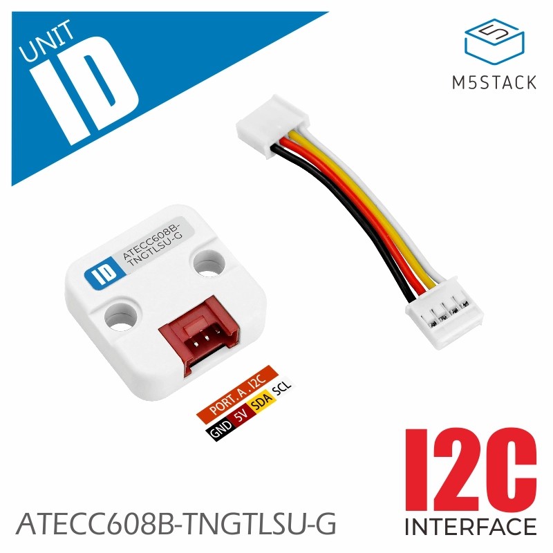 M5Stack Core2 - وحدة مصادقة المشفرة الرسمية M5Stack (ATECC608B)