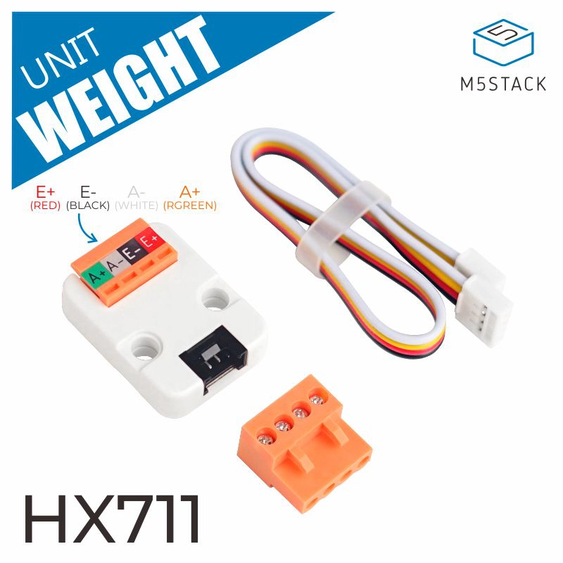 M5Stack - وحدة الوزن الصغيرة الرسمية M5Stack (HX711)