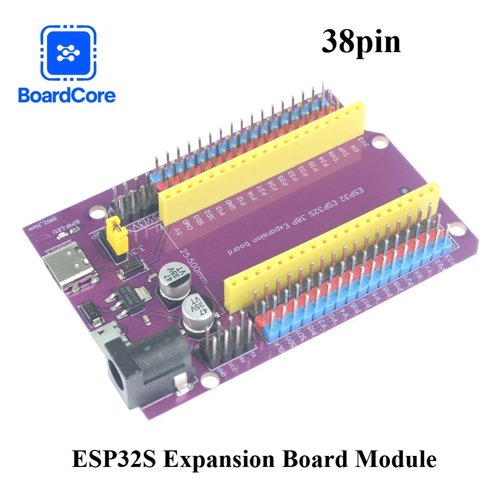 Nodemcu 32S - ESP32S 38Pin لوح تمديد وحدة IoT