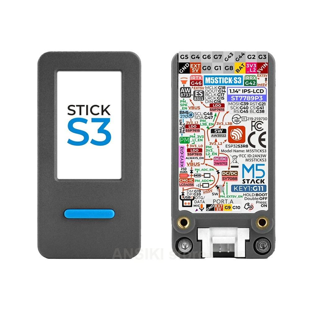 Doit Esp32 - مجموعة تطوير إنترنت الأشياء M5StickS3 ESP32-S3