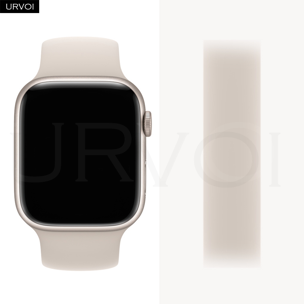 Ttgo T Watch - حزام URVOI المصنوع من السيليكون لساعة