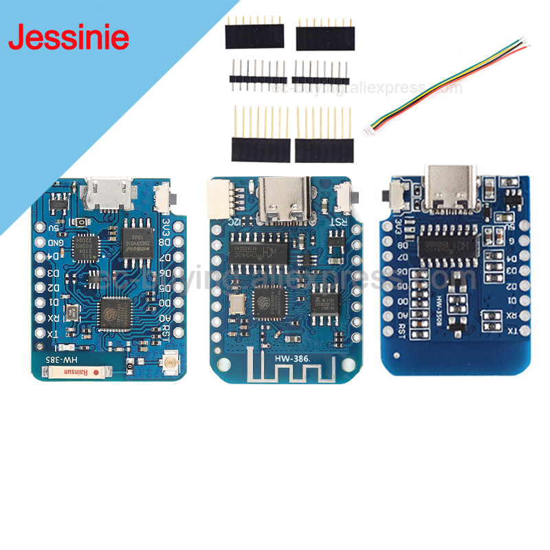 D1 Mini Pro - WeMos LOLIN D1 لوحة صغيرة للمحترفين