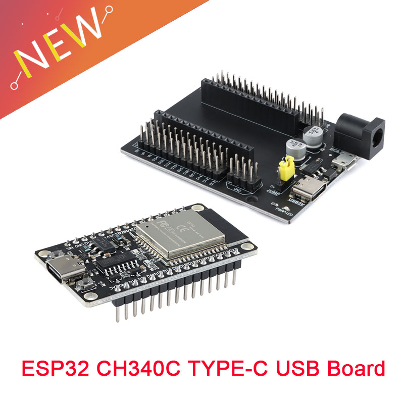 Devkitc - لوحة تطوير ESP32 TYPE-C USB CH340C