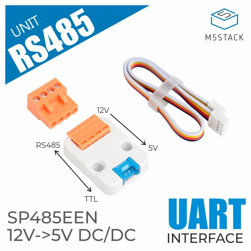 M5Stack - وحدة تحويل M5Stack الرسمية RS485 إلى