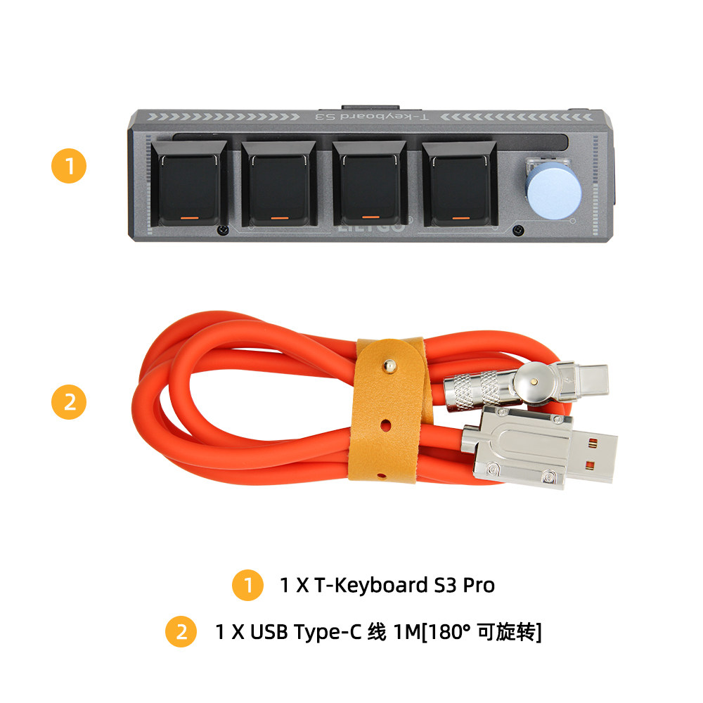 Lolin S3 - لوحة تطوير لوحة المفاتيح LILYGO T-Keyboard-S3-Pro
