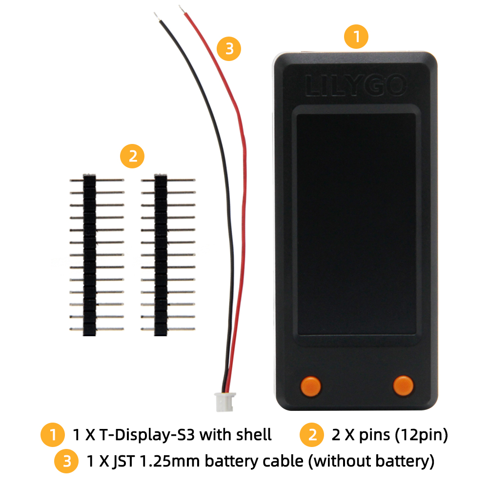 Ttgo Tdisplay - TTGO T-Display-S3 1.9 بوصة IPS TFT
