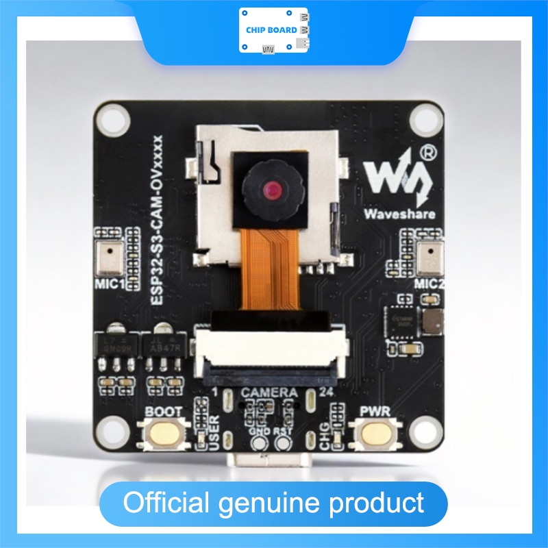 Waveshare Esp32 - لوحة تطوير كاميرا Waveshare ESP32-S3 AIoT