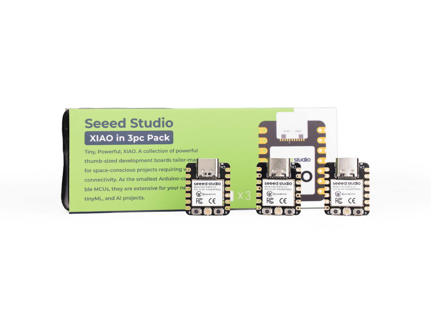 3 قطعة حزمة XIAO ESP32C3 لوحة  - مراجعة Doit Esp32 وسعره