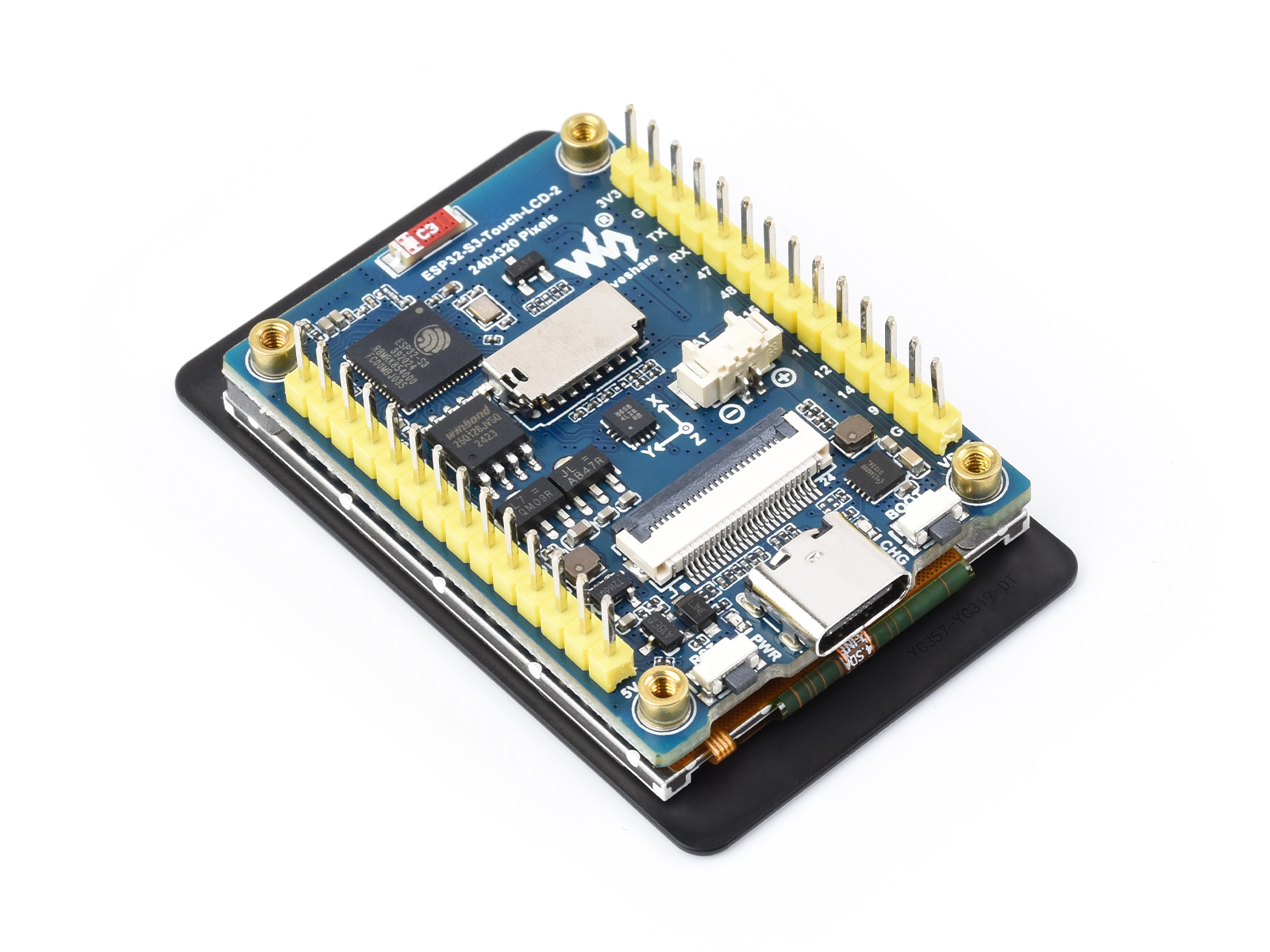 Waveshare ESP32-S3 لوحة تطوير  - مراجعة Doit Esp32 وسعره