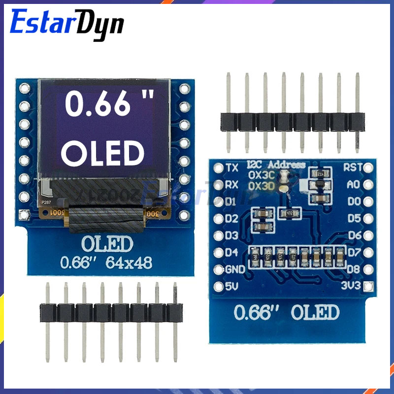 شاشة LED LCD LED ، وحدة OLED ، - مراجعة Wemos D1 وسعره