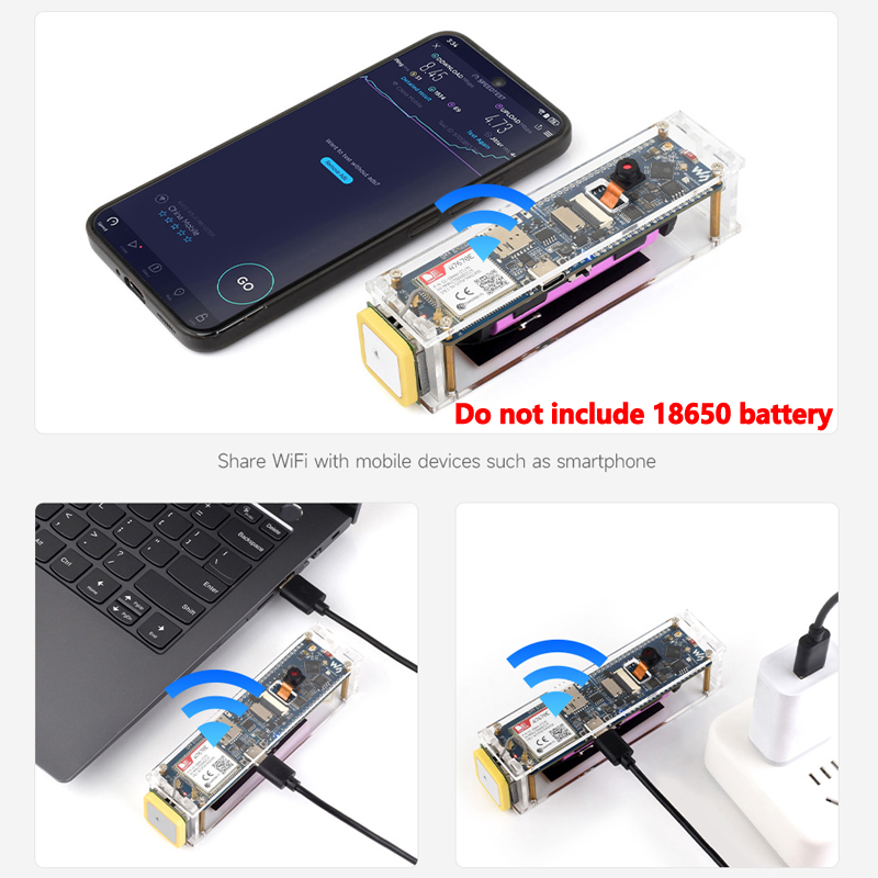 لوحة تطوير Waveshare ESP32-S3  - مراجعة Lolin S3 وسعره