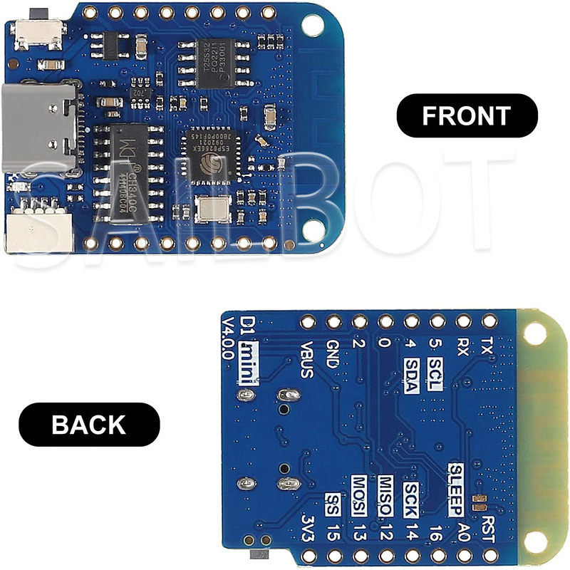 1-10 قطعة WeMos D1 Mini ESP826 - مراجعة Wemos D1 وسعره