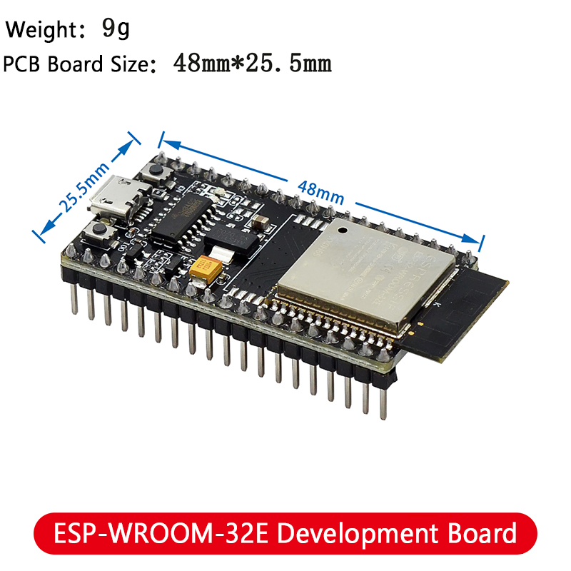 NodeMCU ESP-32S ESP-WROOM-32E  - مراجعة Nodemcu 32S وسعره