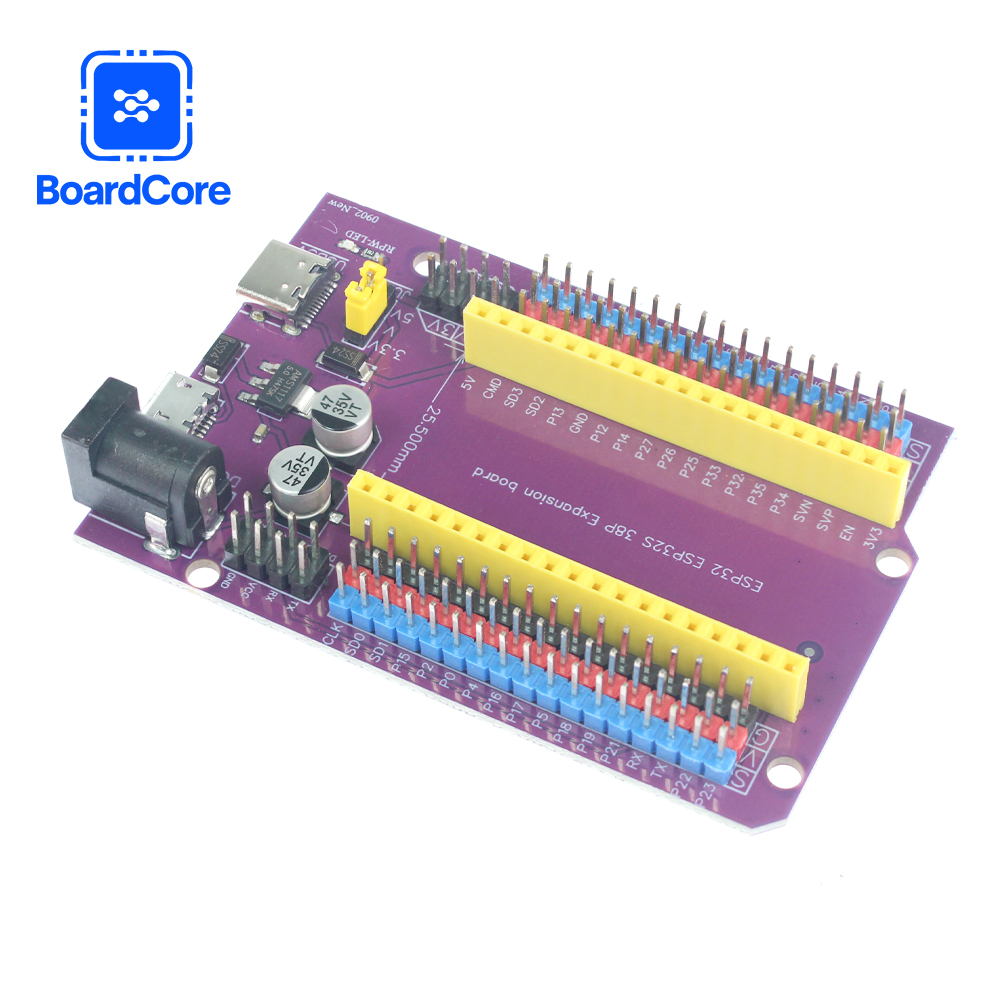 ESP32S 38Pin لوح تمديد وحدة Io - مراجعة Nodemcu 32S وسعره
