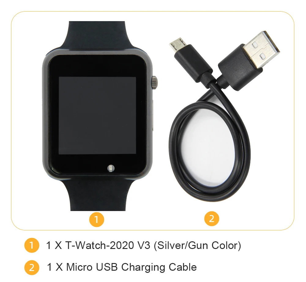 ساعة LILYGO TTGO T-Watch 2020  - مراجعة Ttgo T Watch وسعره