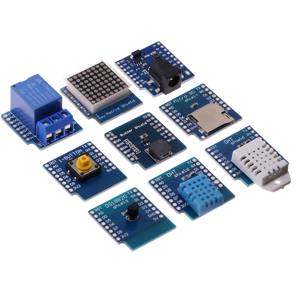 ESP8266 D1 Mini Pro WiFi تطوير - مراجعة D1 Mini Pro وسعره