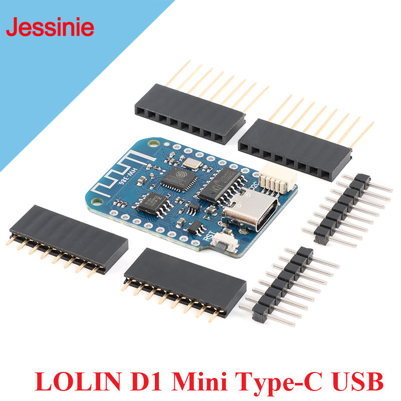 WeMos LOLIN D1 لوحة صغيرة للمح - مراجعة D1 Mini Pro وسعره