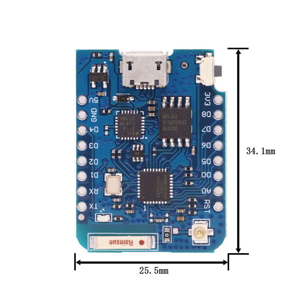 لوحة تطوير WeMos D1 Mini Pro V - مراجعة D1 Mini Pro وسعره