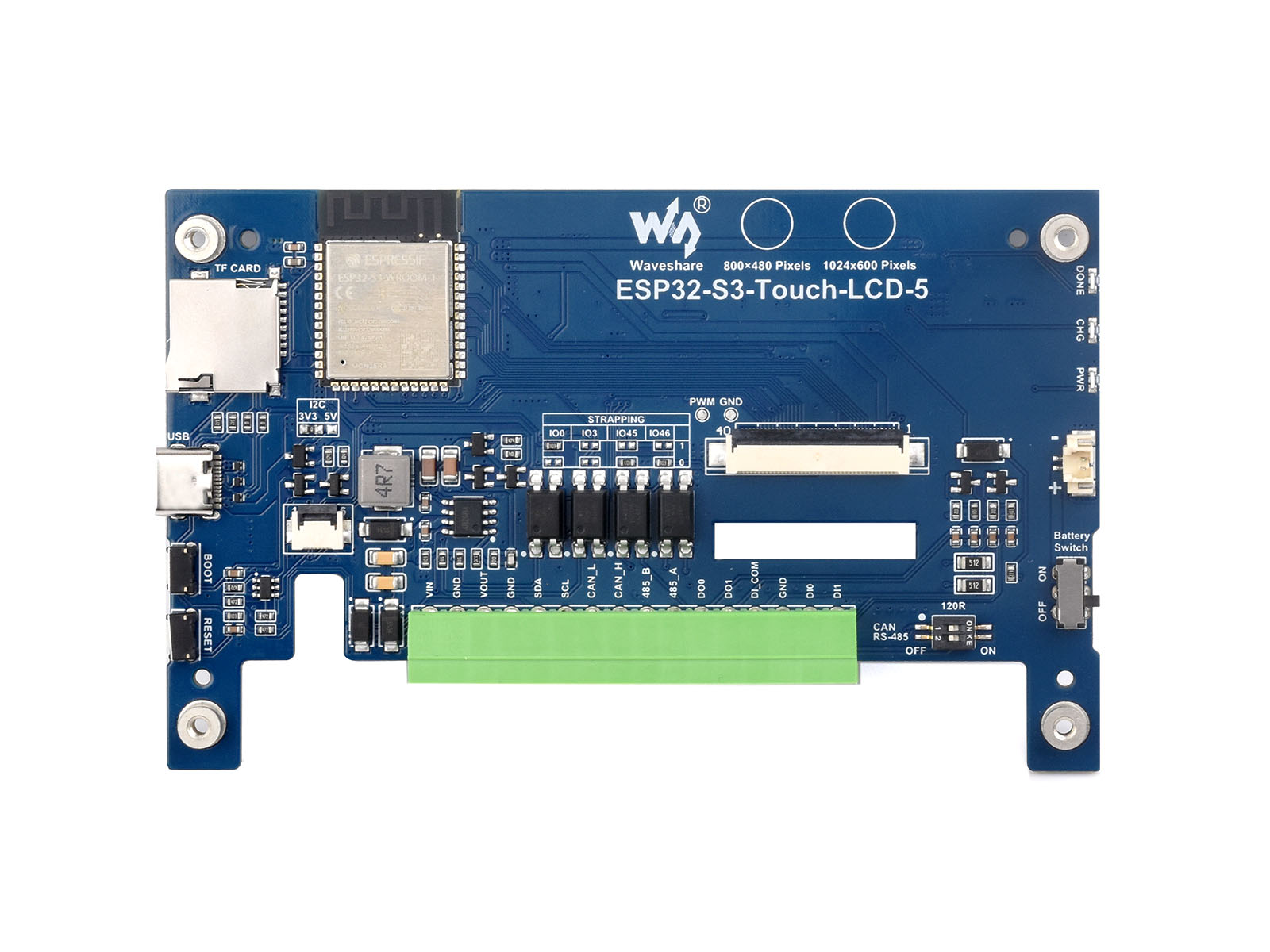 Waveshare ESP32-S3 لوحة تطوير  - مراجعة Doit Esp32 وسعره