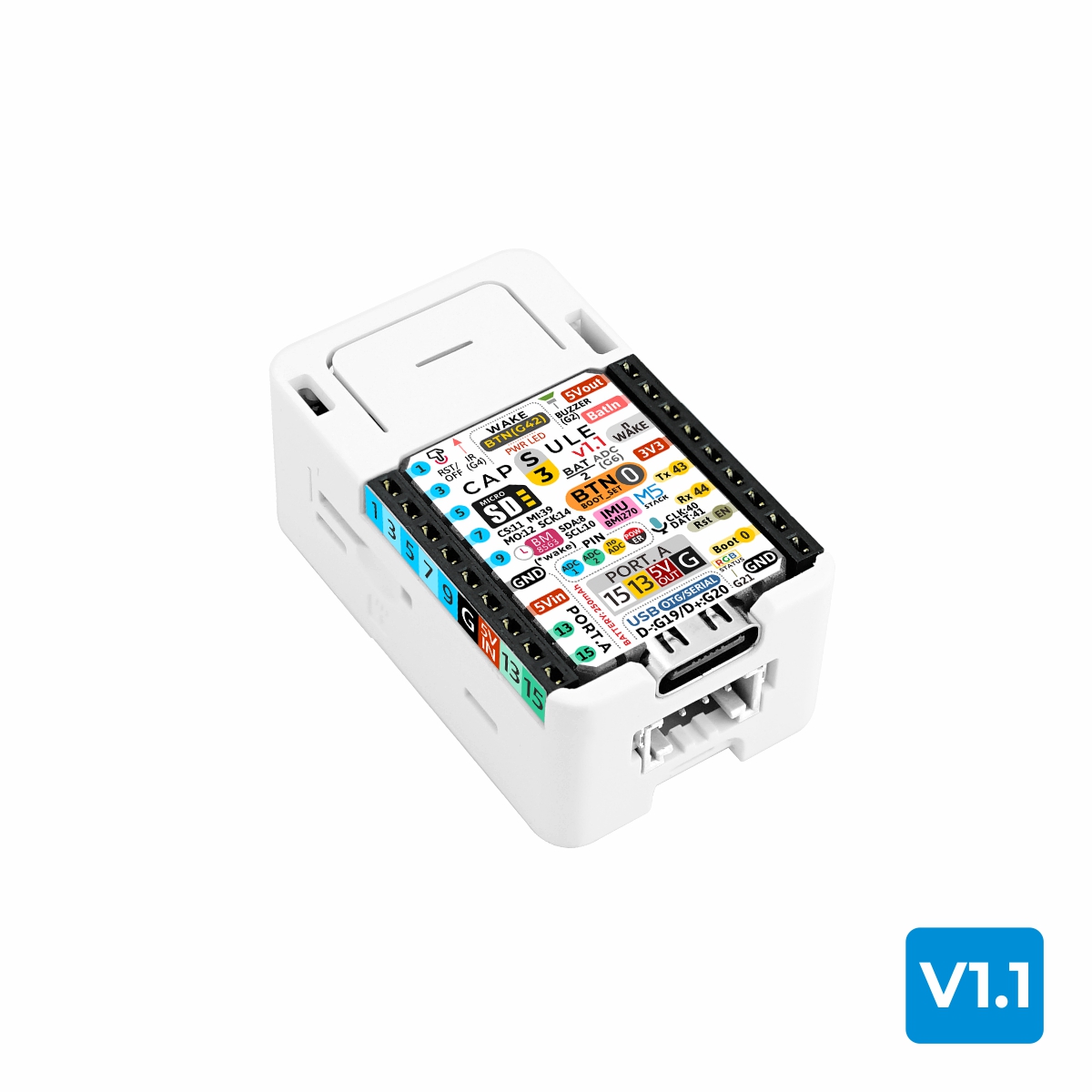طقم كبسولة M5Stack الرسمي الإص - مراجعة M5Stack وسعره