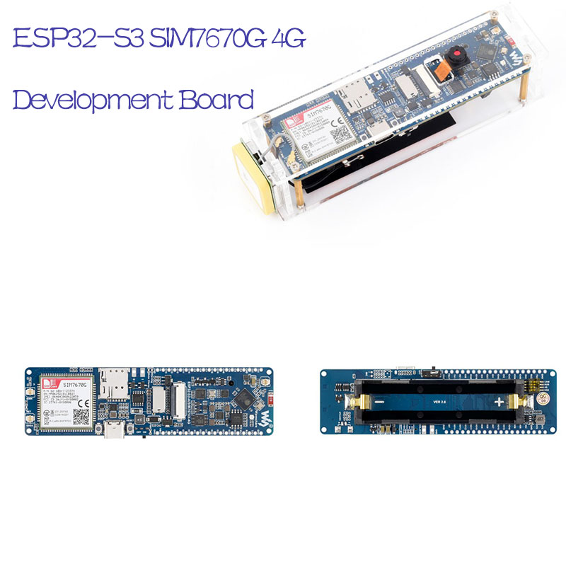 لوحة تطوير ESP32-S3 SIM7670G 4 - مراجعة Waveshare Esp32 وسعره