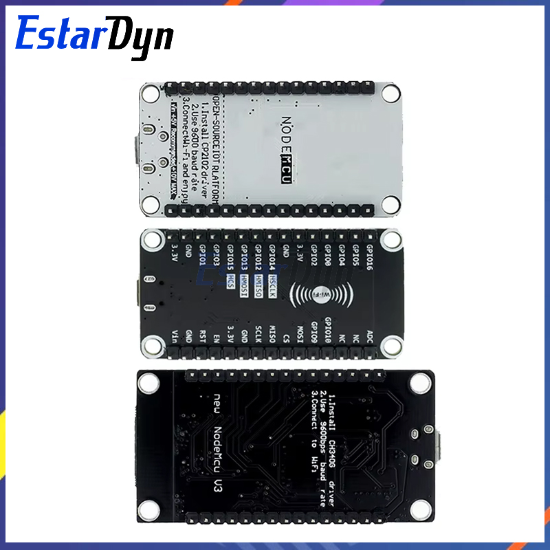 وحدة لاسلكية CH340/CP2102 Node - مراجعة Nodemcuv2 وسعره