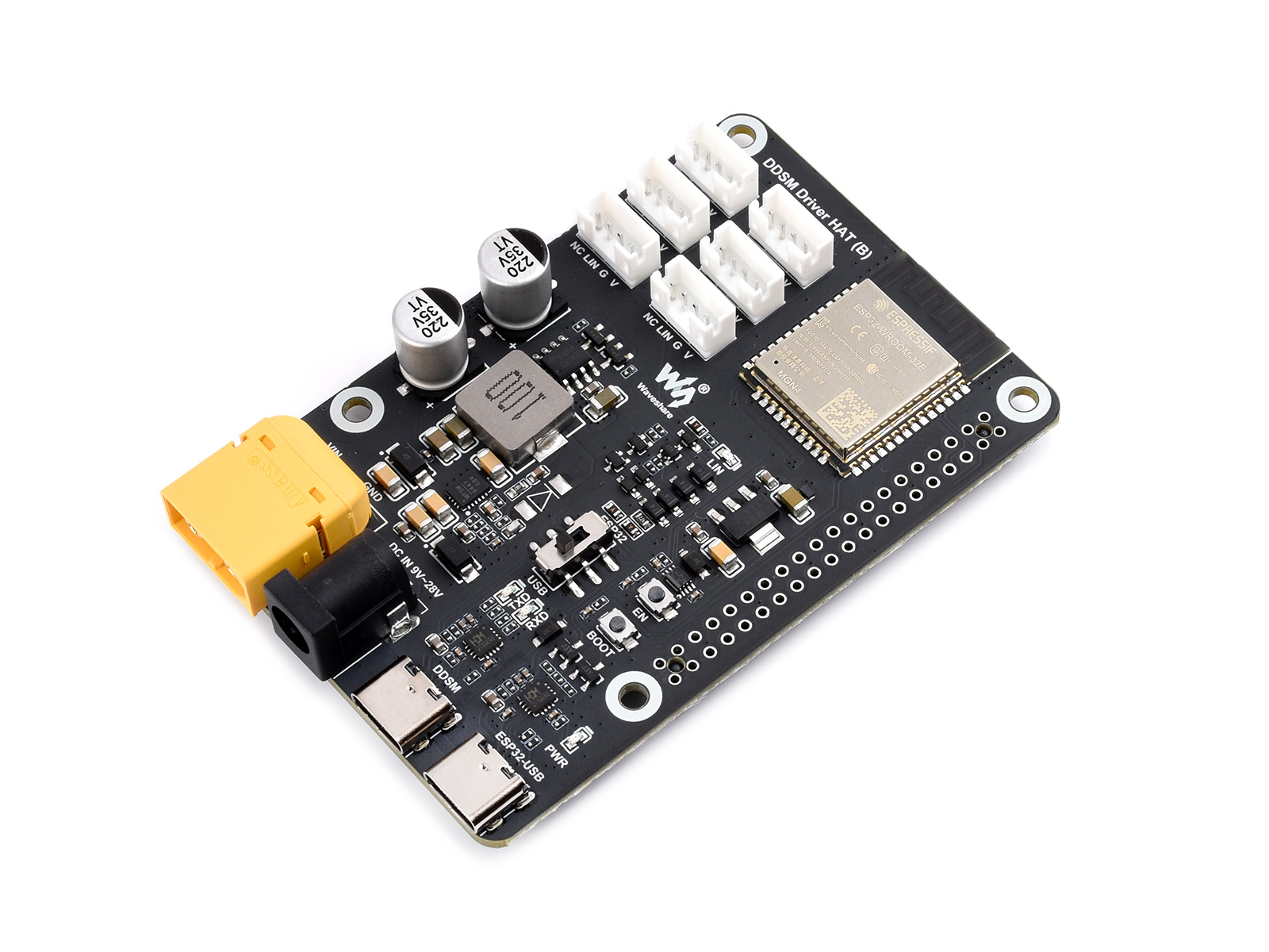 لوحة تحكم محرك سيرفو مباشر من  - مراجعة Waveshare Esp32 وسعره