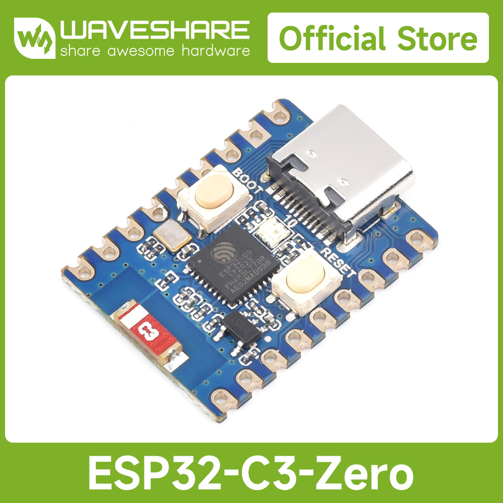 لوحة تطوير Waveshare ESP32-C3  - مراجعة Waveshare Esp32 وسعره