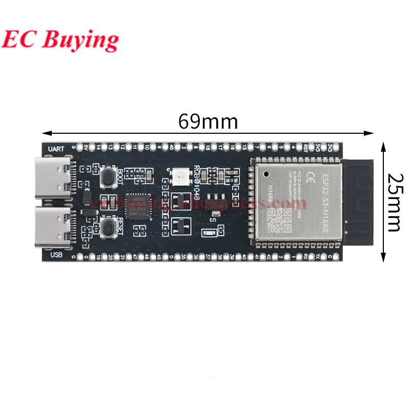 لوحة تطوير ESP32-S3-DevKitC-N1 - مراجعة Devkitc وسعره