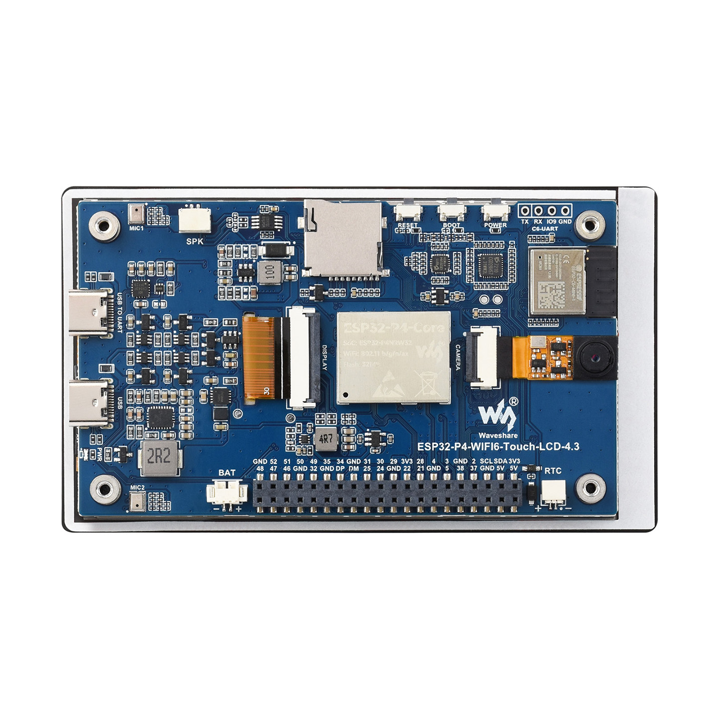 لوحة تطوير Waveshare ESP32-P4- - مراجعة Doit Esp32 وسعره