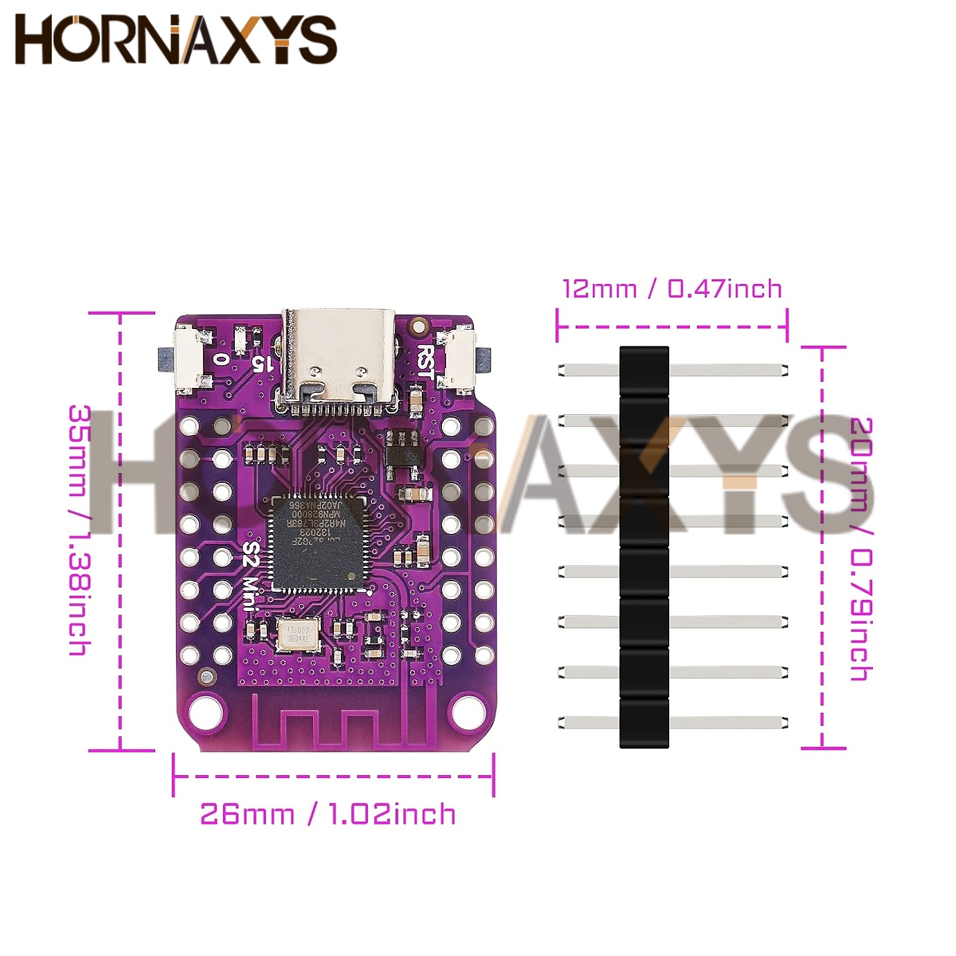 1-10 قطعة/ESP32 S2 Mini V1.0.0 - مراجعة Lolin D32 وسعره