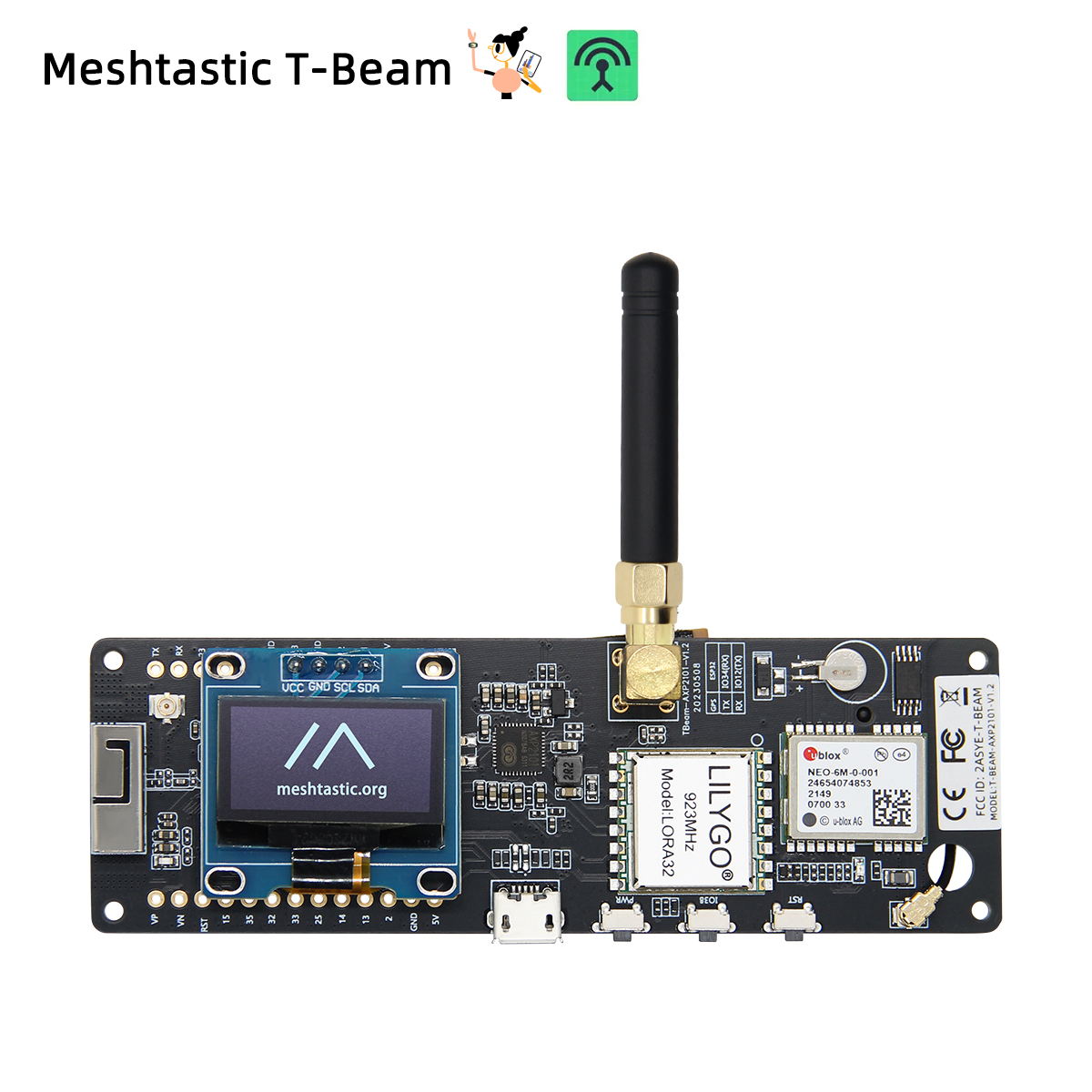 LILYGO® TTGO Meshtastic T-Beam - مراجعة Ttgo Tdisplay وسعره