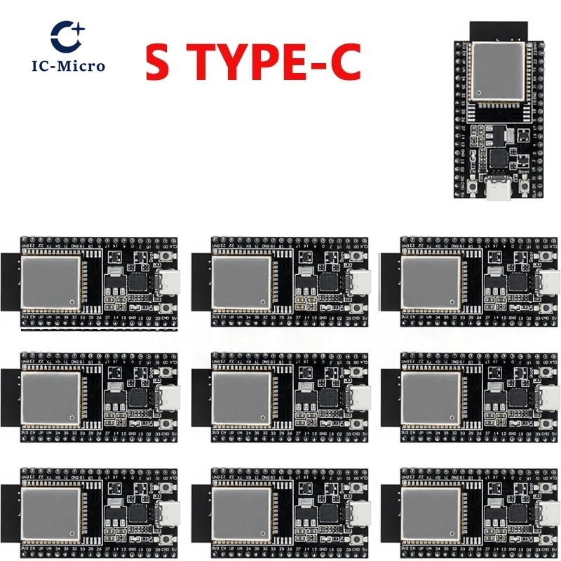 1-10 قطعة ESP32-DevKitC الأساس - مراجعة Devkitc وسعره