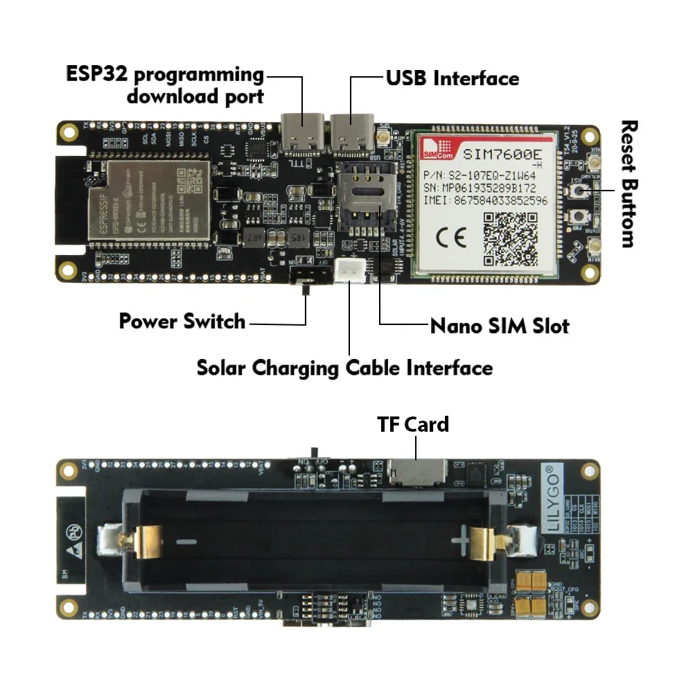 متوفر LILYGO T-SIM7600G-H R2 T - مراجعة Doit Esp32 وسعره