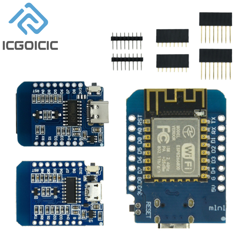 D1 لوحة تطوير صغيرة NodeMcu ،  - مراجعة Wemos D1 وسعره