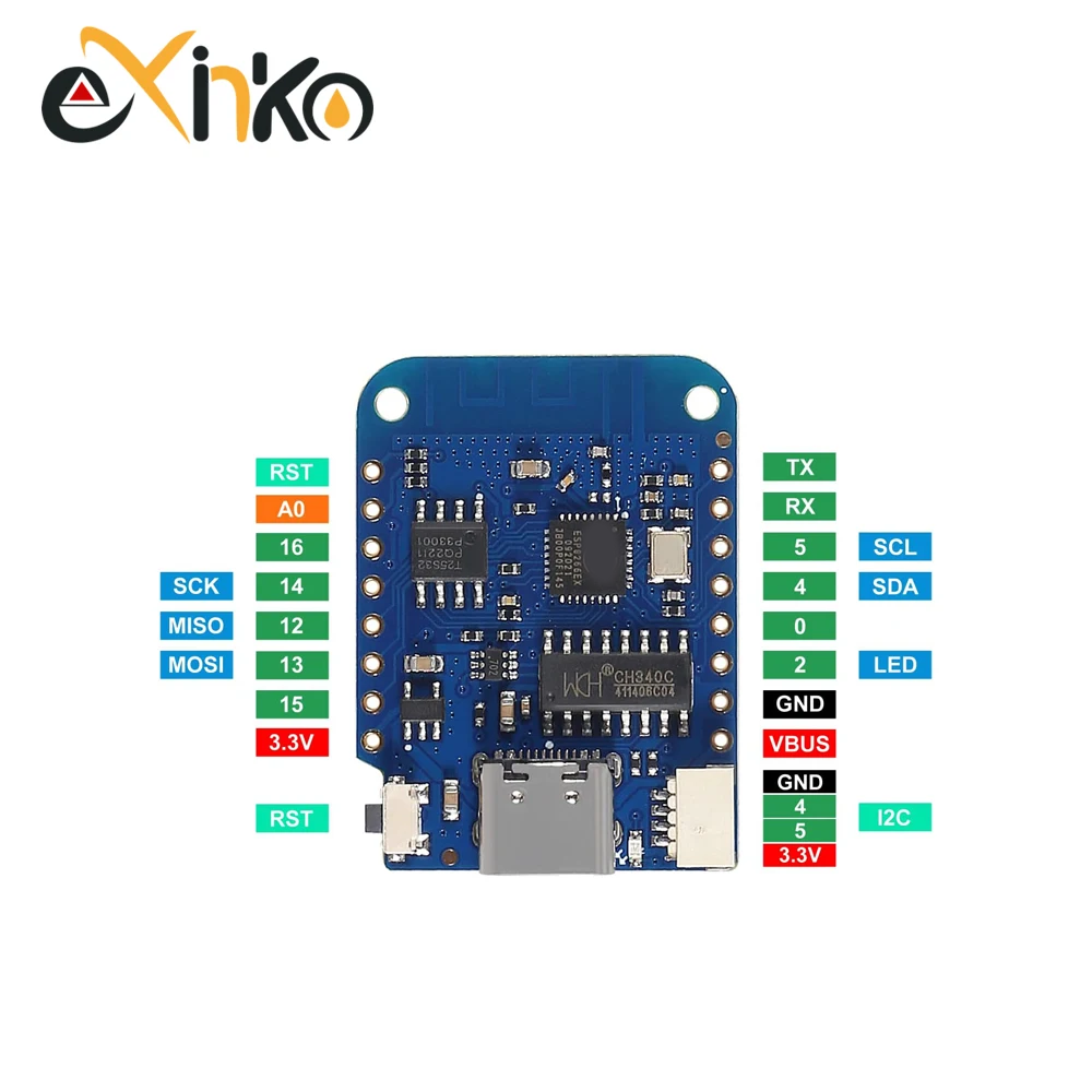 1/5/10 قطعة WeMos D1 Mini ESP8 - مراجعة D1 Mini Pro وسعره