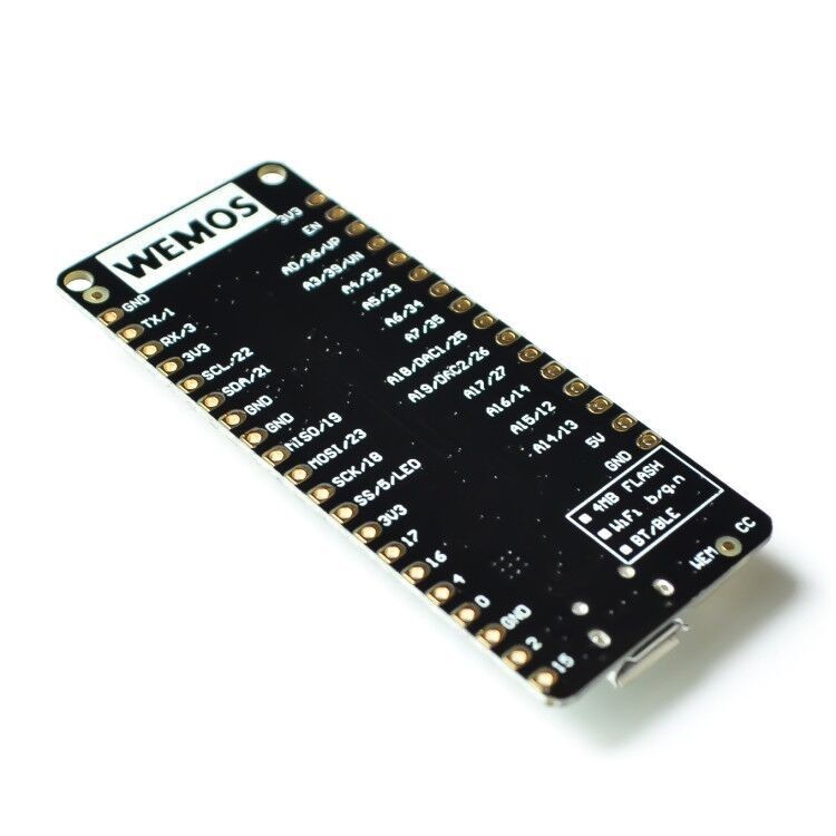 لوحة تطوير Wemos D1 V1.0 ESP32 - مراجعة Wemos D1 وسعره