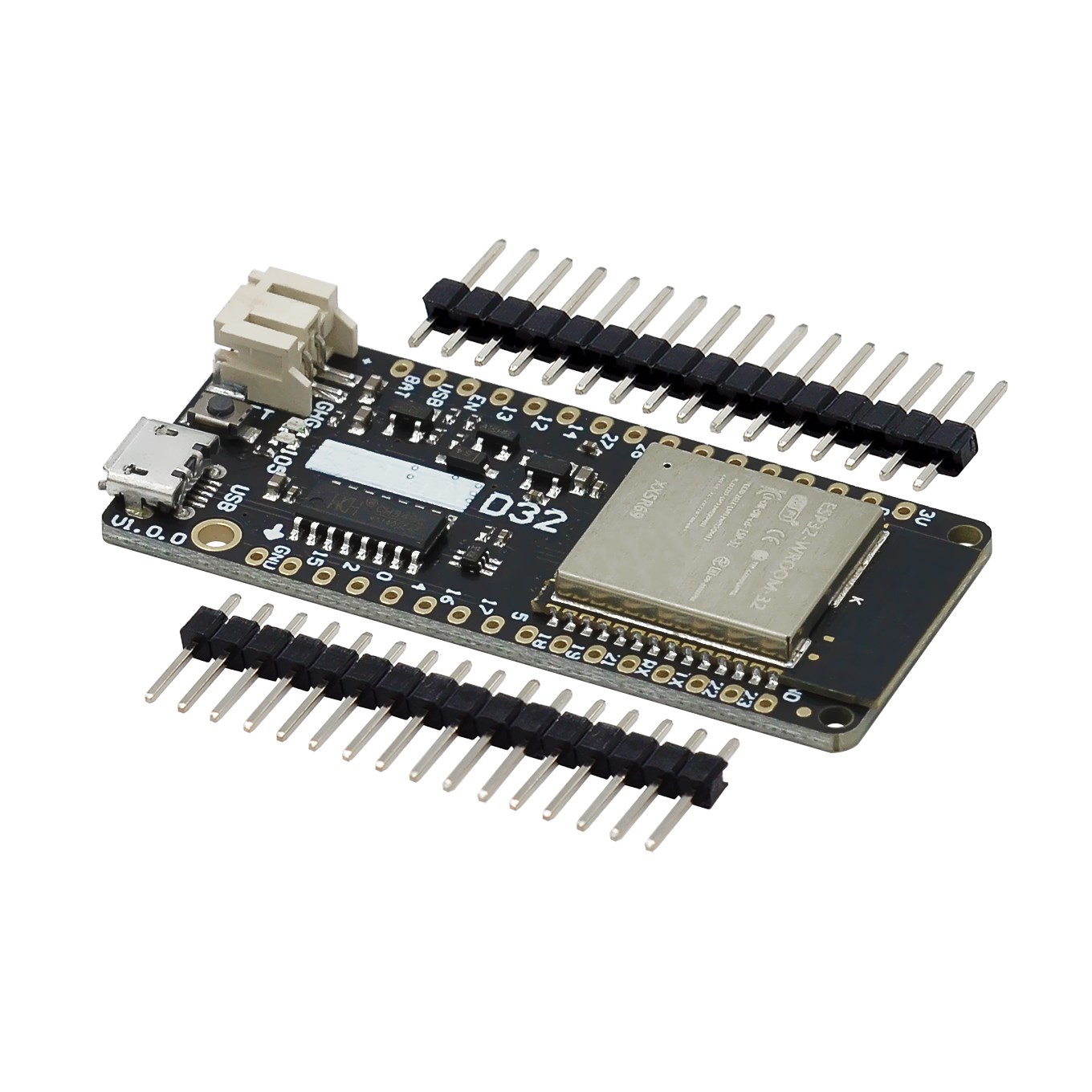 LOLIN D32 V1.0.0 - ESP-32 esp3 - مراجعة Lolin D32 وسعره
