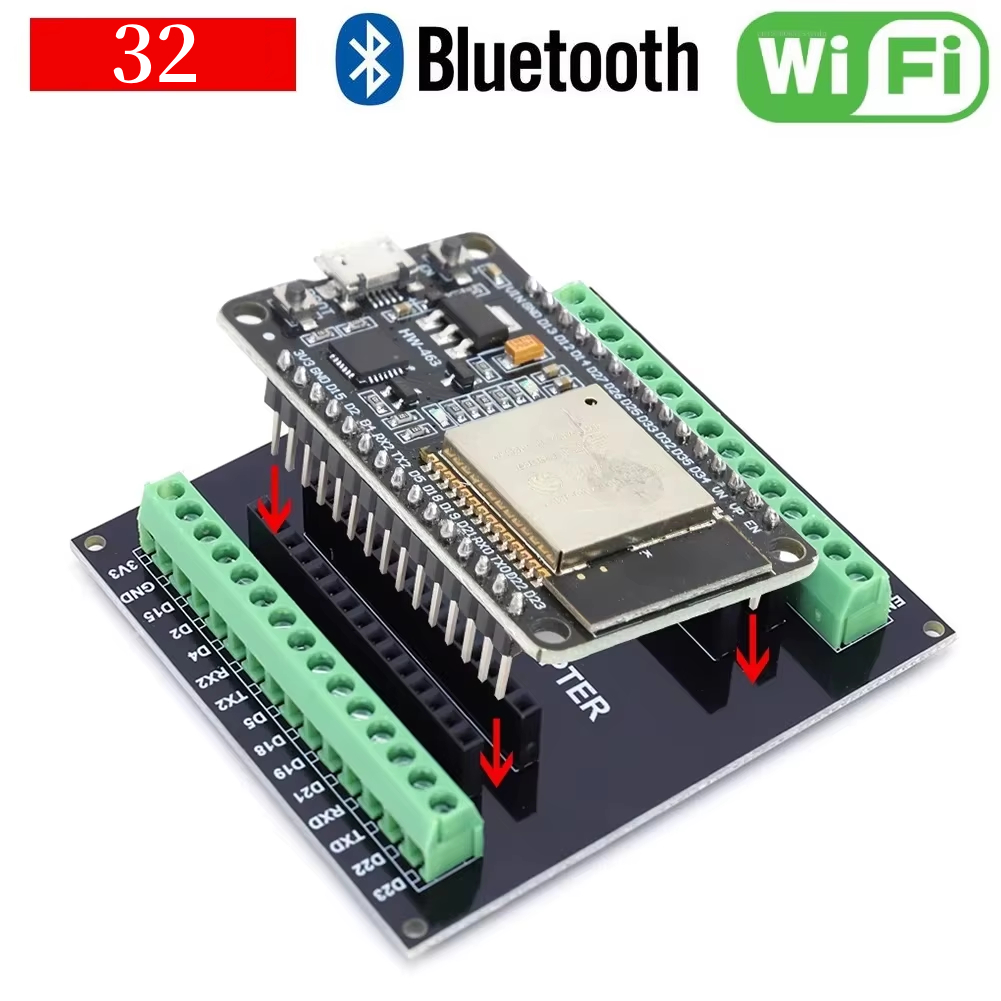 لوحة توسعة 32S CP2102 NodeMCU- - مراجعة Nodemcuv2 وسعره
